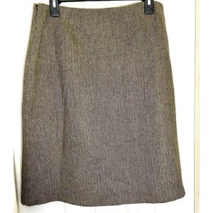 Geoffrey Beene Sport Wool Blend size:8 A-Line Skirt